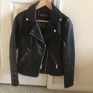 Guess leather jacket